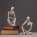 Retro Creative abstract figure thinker decoration living room wedding gift A336   163003516654